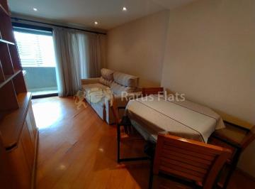 Apartamento · 46m² · 1 Quarto · 1 Vaga · Rarus Flats - Flat para locação Edifício Ritz Flat
