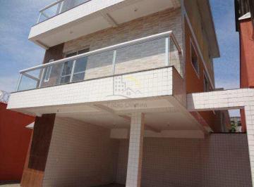Casa · 92m² · 3 Quartos · 1 Vaga · Sobrado de Condomínio com 3 quartos, Catiapoa, São Vicente - R$ 381 mil, Cod: 3840