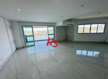 d90fa669b92e8892488e5880400897961ef3e6ba · Apartamento com 3 dormitórios para alugar, 199 m² - Ponta da Praia - Santos/SP