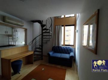 Apartamento · 43m² · 1 Quarto · 1 Vaga · Rarus Flats - Flat para locação  - Edifício York Duplex Residence