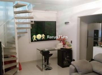 Apartamento · 43m² · 1 Quarto · 1 Vaga · Rarus Flats - Flat para locação  - Edifício York Duplex Residence