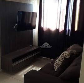 4dd55333ddc7743bccf56f4359bb1d15036adbe1 · Apartamento com 2 dormitórios à venda, 48 m² por R$ 177.000,00 - Reserva Sul Condomínio Resort - Rib