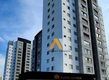 0077d8b40a50b31ba7c7ca04bb661f97ff333009 · Apartamento com 2 dormitórios para alugar, 67 m² por R$ 3.754,00/mês - Residencial Raizes Campolim -