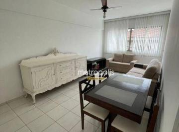 sala · Apartamento com 1 dormitório para alugar, 57 m² por R$ 3.491,00/mês - Santo Antônio - São Caetano do