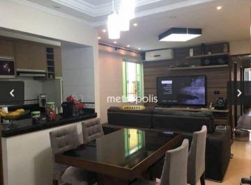 Sala dois ambientes · Apartamento à venda, 80 m² por R$ 500.000,00 - Utinga - Santo André/SP