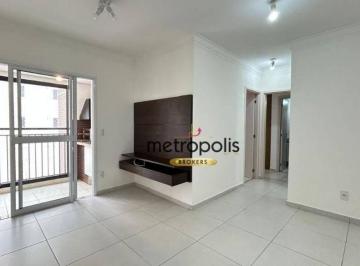 Sala 02 Ambientes · Apartamento com 2 dormitórios para alugar, 65 m² por R$ 4.337,35/mês - Boa Vista - São Caetano do Su