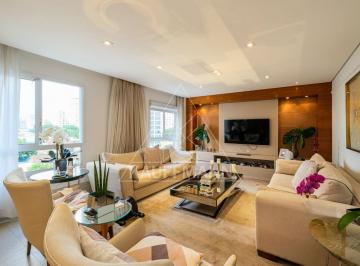 Apartamento · 210m² · 4 Quartos · 3 Vagas · Apartamento para Venda na Vila Olímpia com 3 Suítes, e 3 Vagas, 210m² A.U