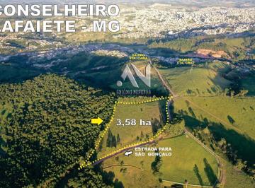 Terreno · 35863m² · VENDO TERRENO MARAVILHOSO - 35.863 m² (3,58 há) - CONSELHEIRO LAFAITE/MG
