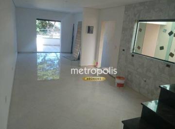 Sala · Sobrado com 3 dormitórios à venda, 100 m² por R$ 915.000,00 - Campestre - Santo André/SP