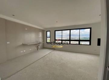 Sala e Cozinha · Studio com 1 dormitório à venda, 37 m² por R$ 411.000,00 - Centro - São Caetano do Sul/SP
