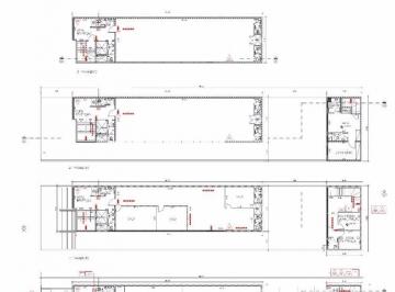 PLANTA · LOCAÇÃO - PRÉDIO COMERCIAL COM 4 PAVIMENTOS. 1015M2 A.U. EXCELENTE ESTADO.
