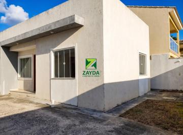 Foto 21 · Casa linear com 02 quartos no bairro Peixe Dourado II, em Barra de São João: banheiro social, sala a
