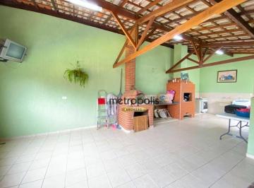 Área Gourmet · Sobrado com 3 dormitórios + edícula à venda, 221 m² por R$ 1.160.000 - Osvaldo Cruz - São Caetano do