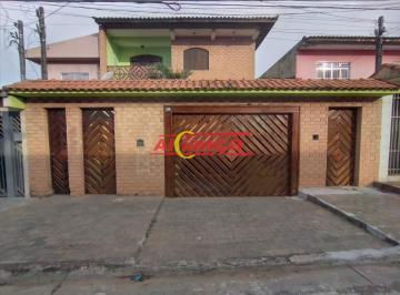 Casa · 369m² · 5 Quartos · 4 Vagas · SOBRADO COM 5 DORMITÓRIOS A VENDA, COM PISCINA - JARDIM BOM CLIMA - GUARULHOS/SP