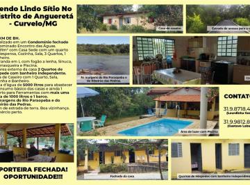 Rural · 220m² · 6 Quartos · 4 Vagas · Sítio em  Condomínio Encontro das Águas - Área Rural de Curvelo - Curvelo/MG