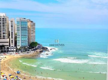 f065a9fd3c9b8a5132c293b6500c6bf15671c40b · Apartamento com 3 dormitórios à venda, 155 m² frente total para o mar na praia de Pitangueiras - Gua