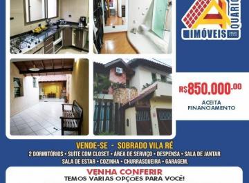 Casa de 2 quartos, São Paulo · Sobrado à venda - Vila Ré