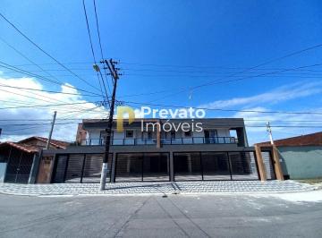 Casa · 53m² · 2 Quartos · 1 Vaga · Casa de Condomínio com 2 dorms, Maracanã, Praia Grande - R$ 250 mil, Cod: 136