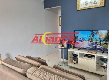 Apartamento · 57m² · 2 Quartos · 1 Vaga · Apartamento com 2 dormitórios sendo 1 suíte a venda - Vila Paulista - Guarulhos/SP