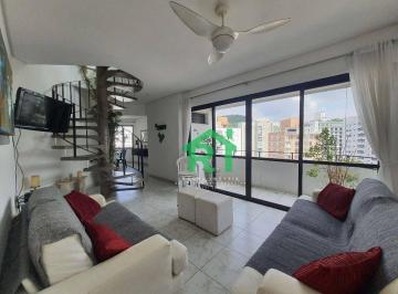 e4a022a0f129c53a7c052eceaf7644619e7f4e6f · Cobertura Duplex com 3 quartos (3 Suítes), 2 vagas à venda em Pitangueiras, Guarujá.