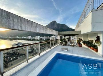 f56d25ae91417bf03315b9bb85958cc6e8b197ce · Cobertura LINEAR com Piscina e 4 suítes à venda, 501 m² por R$ 5.900.000 - Lagoa - Rio de Janeiro/RJ