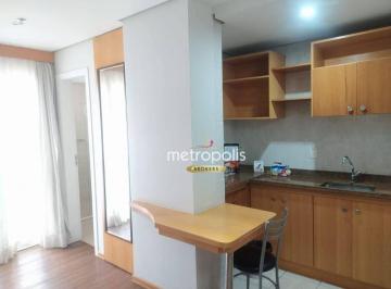 Sala · Flat à venda, 43 m² por R$ 269.810,00 - Jardim Bela Vista - Santo André/SP