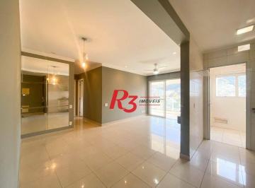3763cf48f00f7dc20f92e5726ed19b00bad4262b · Apartamento com 2 dormitórios para alugar, 77 m² por R$ 7.283,00/mês - José Menino - Santos/SP