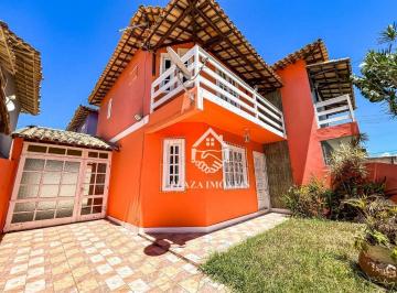Fachada · Casa com 2 dormitórios à venda, 100 m² por R$ 380.000,00 - Balneário São Pedro - São Pedro da Aldeia