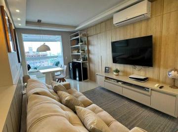 Apartamento · 73m² · 2 Quartos · 1 Vaga · Apartamento no Edifico Jasmim dos Açores, à venda em São José/SC, Floresta - Semi Mobiliado com 02 q