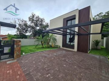 Casa · 221m² · 3 Quartos · 2 Vagas · Casa moderna 3 suítes |Condomínio Vila Santista Atibaia