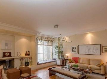 Casa · 320m² · 5 Quartos · 4 Vagas · Sobrado no Brooklin Paulista, 320 m², 5 dormitórios, 3 suítes, 5 banheiros, 4 salas e 4 vagas.