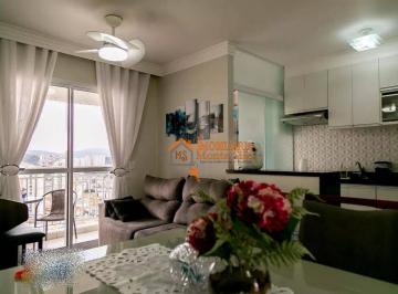 5633aa18d113ebbb21ea4fccb9156daedc3db888 · Apartamento com 2 dormitórios à venda, 57 m² por R$ 490.000,00 - Jardim Flor da Montanha - Guarulhos