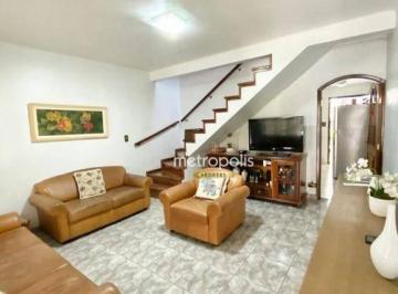 Sala · Sobrado à venda, 142 m² por R$ 799.000,00 - Mauá - São Caetano do Sul/SP