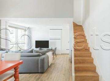 Apartamento · 98m² · 2 Quartos · 2 Vagas · Duplex no Brooklin, prox a Marg Pinheiros e Ponte Estaiada
