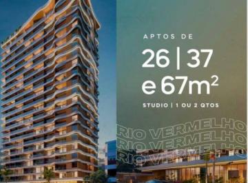 Apartamento · 66m² · 2 Quartos · 1 Vaga · Apartamento 02 quartos com suíte e varanda no Rio Vermelho