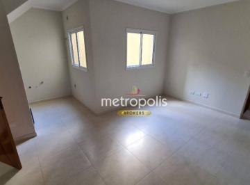 Sala · Cobertura à venda, 95 m² por R$ 610.001,00 - Jardim - Santo André/SP