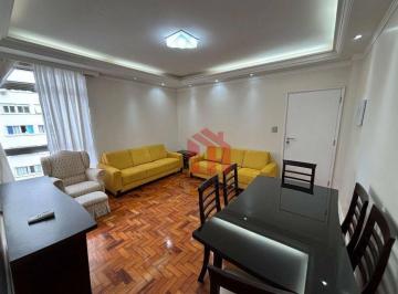 f1764aa3d497d2f4b677a56ab6c52ba0aedd5646 · Apartamento mobiliado com 1 dormitório para alugar, 60 m² por R$ 4.200/mês - Aparecida - Santos/SP