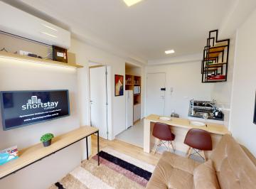 Apartamento de 1 quarto, Curitiba · Apartamento Mobiliado 1 Dormitório para Aluguel por Período Flexível 