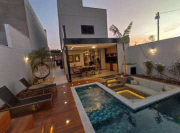 31f44a5a3aa21d20a87d2d36e87a6cd2e0406f8f · Sobrado com 3 dormitórios à venda, 170 m² por R$ 1.159.000,00 - Condomínio Portal do Lago - Rifaina/