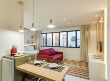 Apartamento · 29m² · 1 Quarto · 1 Vaga · Flat para locação nos Jardins - Edifício Twenty First Century Flat