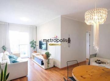 Sala · Apartamento com 2 dormitórios à venda, 70 m² por R$ 798.000,00 - Santa Paula - São Caetano do Sul/SP