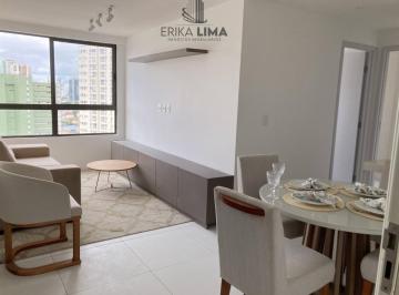 Apartamento · 54m² · 2 Quartos · 1 Vaga · Apartamento de 2 e 3 quartos com suítes, condomínio à 5 minutos da praia de Boa Viagem, Recife - PE.