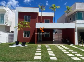 Foto 01 · Casa em Condomínio - Camaçari-BA: 3 Quartos, 2 Suítes, 2 Salas, 4 Banheiros, 2 Vagas, 203 m².