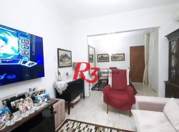 48e92f7cbc561e39e012a428751b9ff410728567 · Apartamento com 1 dormitório à venda, 63 m² - Campo Grande - Santos/SP