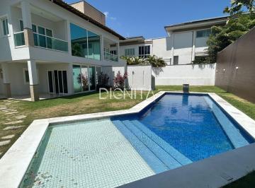 Casa · 320m² · 4 Quartos · 4 Vagas · Locação Porteira Fechada - Alphaville Eusébio 4 suítes com Piscina