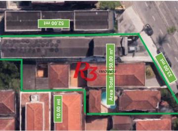 8820fd77a28edfd40399a32812bc9e361c6d8cfe · Terreno à venda, 1447 m² por R$ 14.480.000,00 - José Menino - Santos/SP