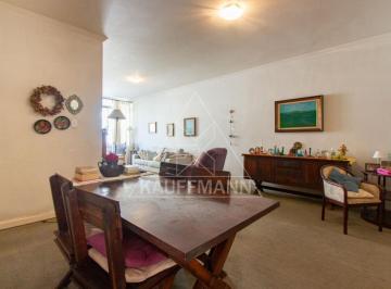 Apartamento · 152m² · 3 Quartos · Apartamento de 152m² útil em Higienópolis com 3 Dormitórios (1 Suíte) - À Venda