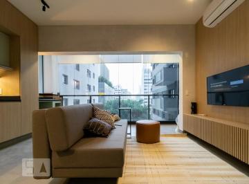 Apartamento · 55m² · 1 Quarto · 1 Vaga · Apartamento para Aluguel - Pinheiros, 1 Quarto, 55 m2 - São Paulo