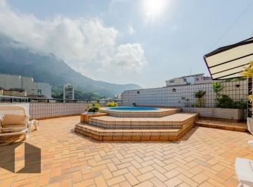 Terraço com piscina · Imoveis - na Lagoa