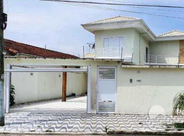 Casa · 150m² · 3 Quartos · 2 Vagas · Casa com 3 dorms, Solemar, Praia Grande - R$ 900 mil, Cod: 2336
